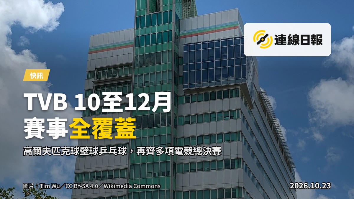 電視台體育及電競賽事節目預告背景，展示多種球類及電競元素