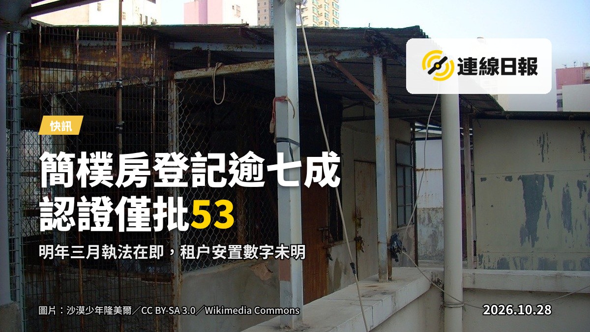 香港舊式樓宇中密集的分間單位，反映劏房居住環境