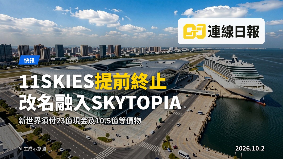 機場城區大型娛樂綜合體及附近遊艇港灣的示意圖