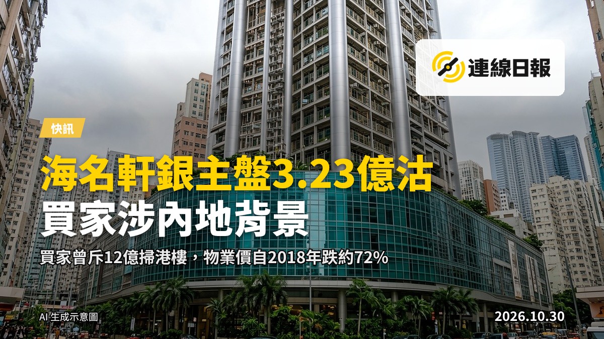 紅磡海名軒商業基座，位於大型住宅大廈低層，玻璃幕牆，遠處可見海景，無人出現