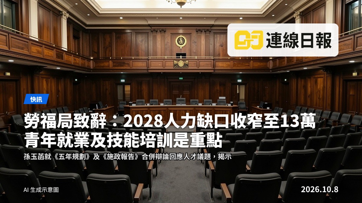 香港立法會會議廳，議員席位與講台，無文字