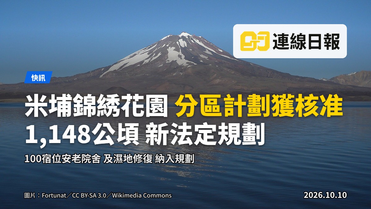 元朗北部新田一帶的郊野平原，遠處可見低矮樓群，濕地與山丘並存。