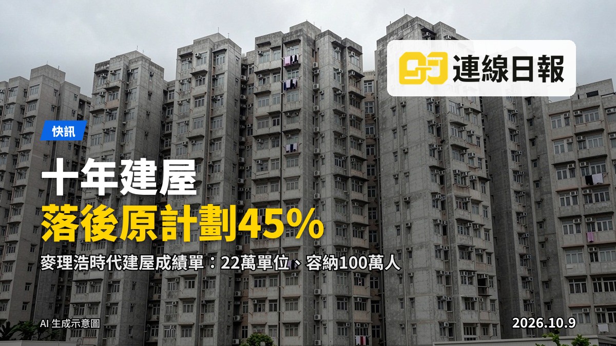 香港山間密集的公屋高層大廈