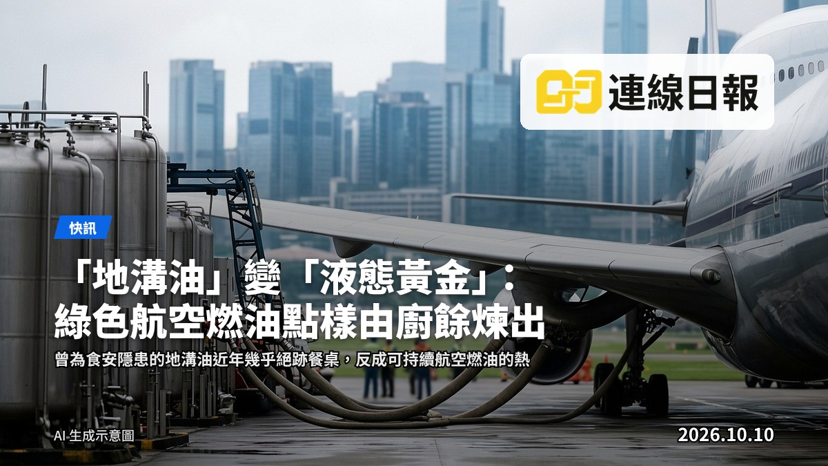 生物燃料儲存罐與工業設施，背景為機場，無文字無標誌