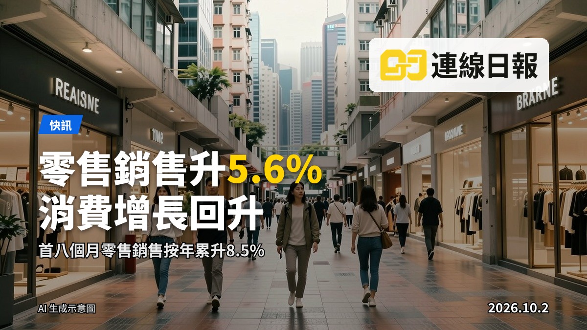 香港零售消費區示意圖