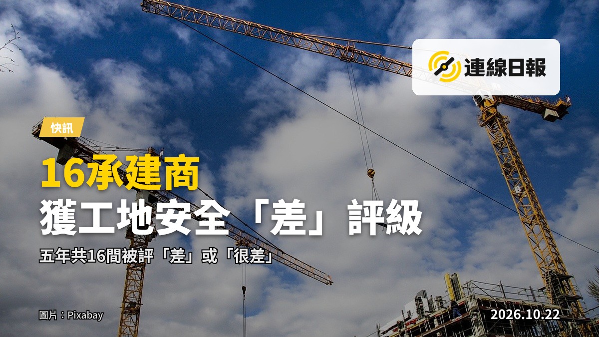 城市公共工程施工地，混凝土結構與起重機，無人