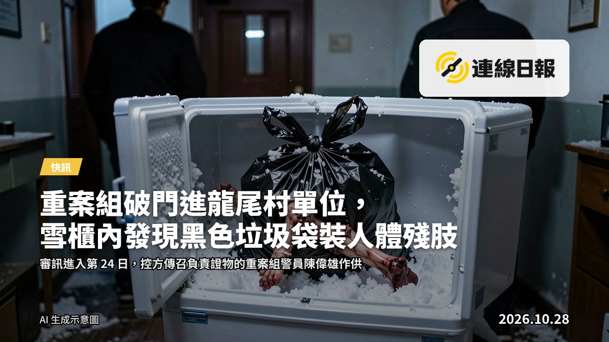 香港大埔龍尾村公共屋邨外觀，日間，天空灰白