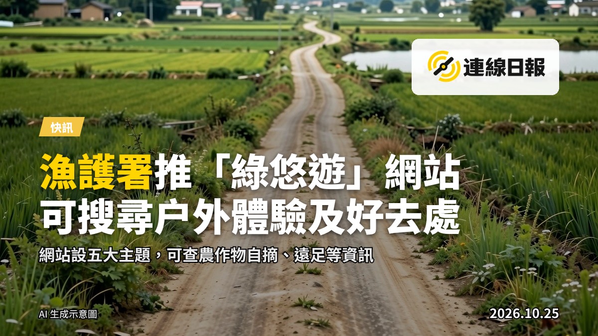 郊野山徑的遠足風景，绿树環繞
