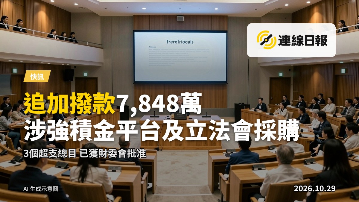 立法會會議廳內的議事場景