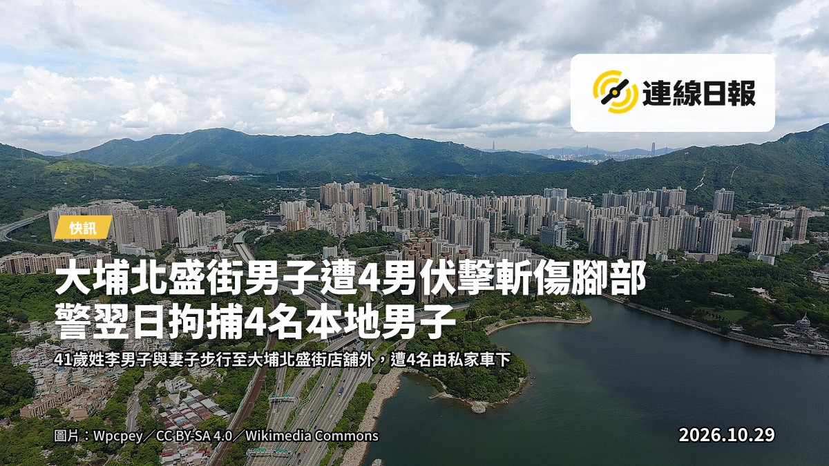 大埔北盛街店舖外街景示意