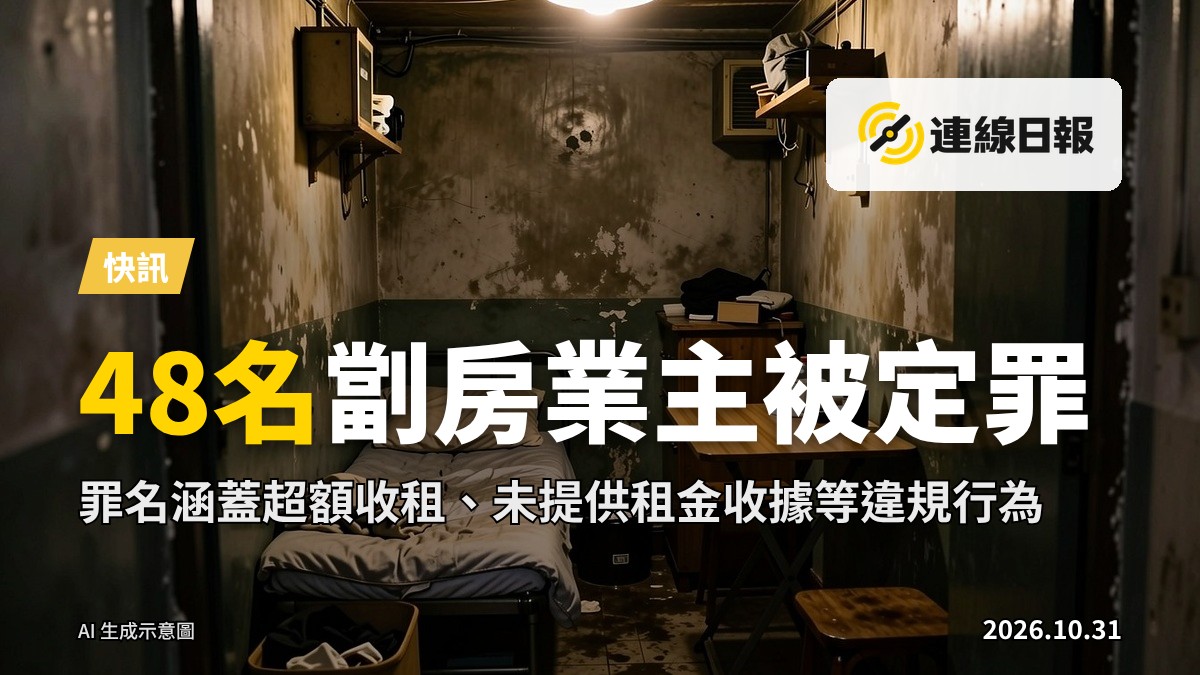 劏房內部環境示意