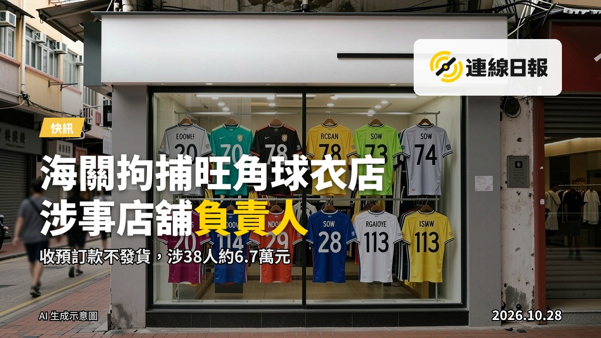 旺角街頭商店招牌，無清晰面孔