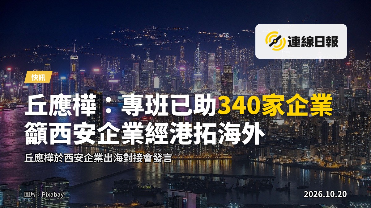香港維多利亞港對岸高樓群，象徵企業出海與國際網絡
