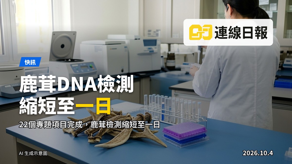 中藥檢測中心實驗室，配備先進檢測儀器