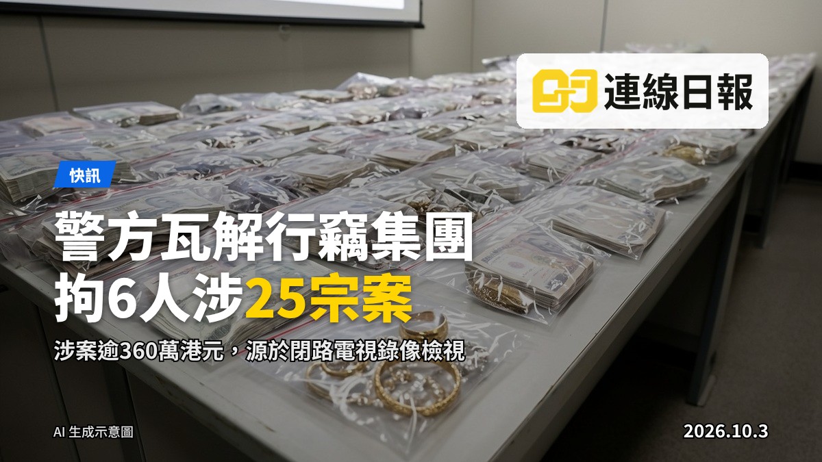 夜間住宅大廈角落的閉路電視攝錄鏡頭