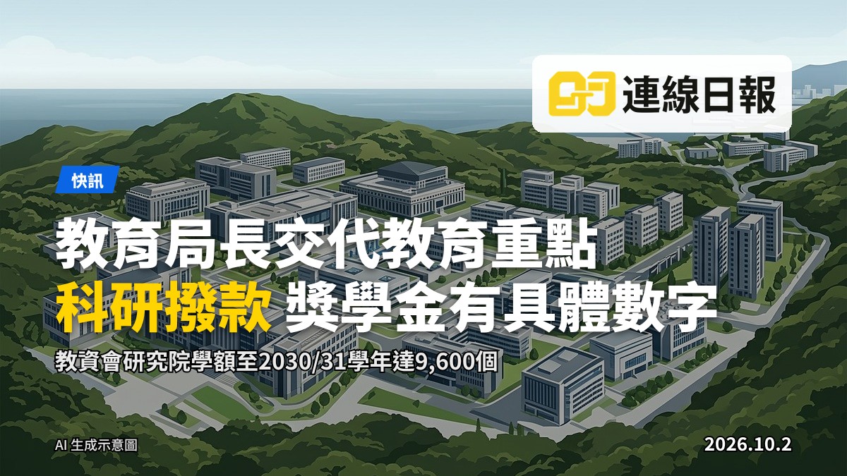北都大學城規劃概念圖：校園區、科技區、產業區同生活社區以城區概念布局